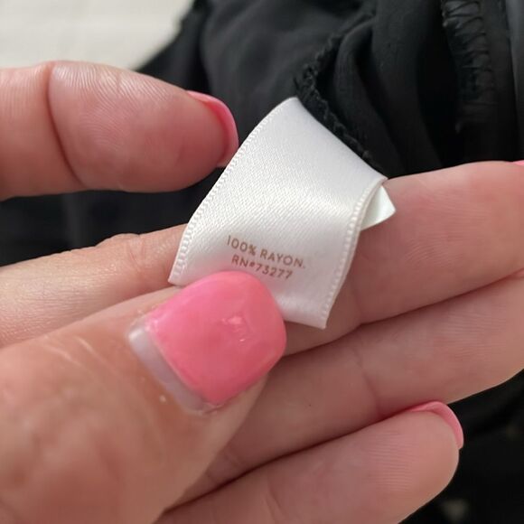 LC Lauren Conrad black paper bag pants - Picture 7 of 7